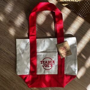 Limited Edition Trader Joe's Red Mini
Tote Bag, 100% Authentic